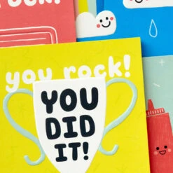 Hallmark Bright And Cheery Kids Boxed Encouragement Cards Assortment, Pack Of 12 -Hallmark Gift Shop Bright and Cheery Kids Assorted Boxed Encouragement Cards 3EDX2015 05