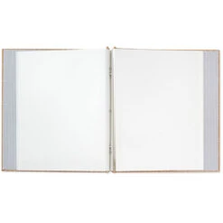 Hallmark Hexagons On Kraft Large Refillable Photo Album -Hallmark Gift Shop Brown Kraft Paper Geometric Refillable Photo Album 1EDY3155 03