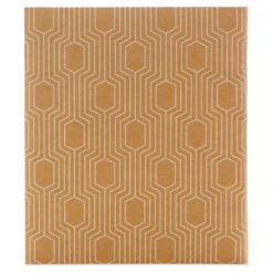 Hallmark Hexagons On Kraft Large Refillable Photo Album -Hallmark Gift Shop Brown Kraft Paper Geometric Refillable Photo Album 1EDY3155 05