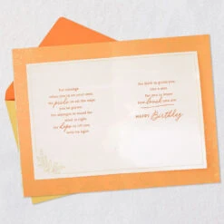 Hallmark Wishes For You Birthday Card For Granddaughter -Hallmark Gift Shop Brushstrokes Leaves Birthday Card for Granddaughter 759FBD4878 04