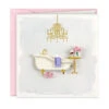 Hallmark Rest, Relax And Feel Loved Birthday Card -Hallmark Gift Shop Bubble Bath Signature Birthday Card for Her 759LAD4920 01