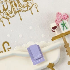 Hallmark Rest, Relax And Feel Loved Birthday Card -Hallmark Gift Shop Bubble Bath Signature Birthday Card for Her 759LAD4920 04