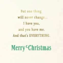 Hallmark Our Love Is For Always Christmas Card For Husband -Hallmark Gift Shop Buck Deer in Woods Husband Christmas Card 659XZH1989 03