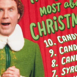 Hallmark Elf Buddy The Elf™ Things I Like Most Musical Pop-Up Christmas Card -Hallmark Gift Shop Buddy the Elf Musical PopUp Christmas Card for Kids 859XOD6009 04