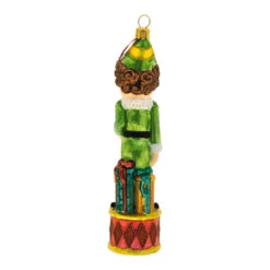 Hallmark Buddy The Elf™ Glass Ornament 13 Hallmark Buddy The Elf™ Glass Ornament -Hallmark Gift Shop Buddy the Elf With Syrup Keepsake Ornament 1QEP3029 06