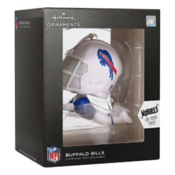 NFL Buffalo Bills Bouncing Buddy Hallmark Ornament -Hallmark Gift Shop Buffalo Bills Bobblehead Christmas Ornament 1OSL2393 04