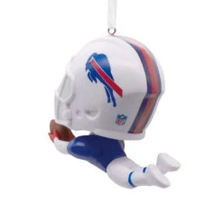 NFL Buffalo Bills Bouncing Buddy Hallmark Ornament -Hallmark Gift Shop Buffalo Bills Bobblehead Christmas Ornament 1OSL2393 05