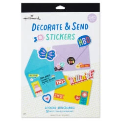 Hallmark Decorate And Send Colorful Sticker Book -Hallmark Gift Shop Bulk Pack of Colorful Stickers for Kids 3SSJ1201 04