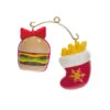 Hallmark Mini A Perfect Pairing Ornaments, Set Of 2 -Hallmark Gift Shop Burger and Fries Keepsake Ornaments 1499QXM9207 01
