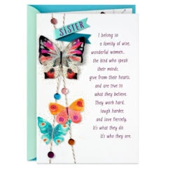 Hallmark Wise And Wonderful Woman Birthday Card For Sister