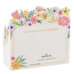 Hallmark Moms Make The World Beautiful 3D Pop-Up Card -Hallmark Gift Shop Butterflies and Flowers 3D PopUp Card for Mom 799MPI8011 02