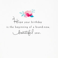 Hallmark Beautiful Year Butterfly On Flowers 3D Pop-Up Birthday Card -Hallmark Gift Shop Butterfly Garden Shadow Box 3D PopUp Birthday Card 899WDR1140 03