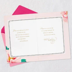 Hallmark A Time To Celebrate Where You Are Birthday Card -Hallmark Gift Shop Butterfly and Pink Peonies Birthday Card for Her 759HBD4571 04