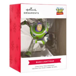 Disney And Pixar Toy Story Buzz Lightyear Hallmark Ornament -Hallmark Gift Shop Buzz Lightyear Christmas Ornament 2HCM9052 04
