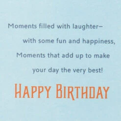 Hallmark Wishing You The Best Moments Birthday Card For Brother-in-Law -Hallmark Gift Shop Cake Birthday Card for BrotherinLaw 699MAN4144 03