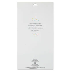 Hallmark Cake Topper Frame With Marker -Hallmark Gift Shop Cake Topper Frame With Marker 1BIR1303 05