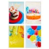 Hallmark Birthday Icons Boxed Birthday Cards Assortment, Pack Of 12 -Hallmark Gift Shop Cake and Balloons Assorted Boxed Birthday Cards 3EDX1206 01
