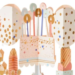 Hallmark Jumbo Pile On The Fun Cake And Balloons 3D Pop-Up Birthday Card -Hallmark Gift Shop Cake and Balloons Jumbo 3D PopUp Birthday Card 1299WDR1265 05