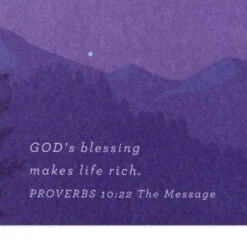 Hallmark A Love Like Yours Religious Anniversary Card For Couple -Hallmark Gift Shop Campfire in Wooded Lake at Night Religious Anniversary Card 659CEY1922 03