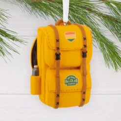 Hallmark Gift Shop -Hallmark Gift Shop Camping Backpack Christmas Ornament 1HGO3650 02