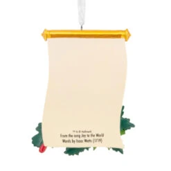 Cardinal On Scroll Religious Hallmark Ornament -Hallmark Gift Shop Cardinal on Scroll Christmas Ornament 1HGO3600 07