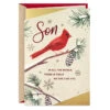 Hallmark No One Like You Christmas Card For Son -Hallmark Gift Shop Cardinal on Snowy Branch Son Christmas Card 699XZH1915 01