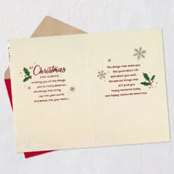 Hallmark No One Like You Christmas Card For Son -Hallmark Gift Shop Cardinal on Snowy Branch Son Christmas Card 699XZH1915 04