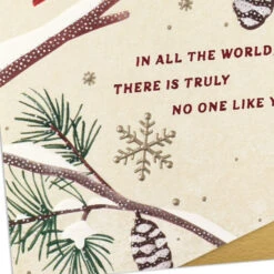 Hallmark No One Like You Christmas Card For Son -Hallmark Gift Shop Cardinal on Snowy Branch Son Christmas Card 699XZH1915 06