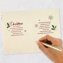 Hallmark No One Like You Christmas Card For Son -Hallmark Gift Shop Cardinal on Snowy Branch Son Christmas Card 699XZH1915 08