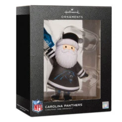 NFL Carolina Panthers Santa Fan Hallmark Ornament -Hallmark Gift Shop Carolina Panthers Santa Fan Christmas Ornament 1OSL2577 08