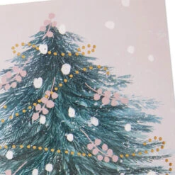 Hallmark Christmas Tree On Pink Boxed Christmas Cards, Pack Of 16 -Hallmark Gift Shop Casual Holiday Tree on Pink Boxed Christmas Cards 1XPX2584 05