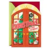 Hallmark Cat Destroying Tree Funny Musical Pop-Up Christmas Card