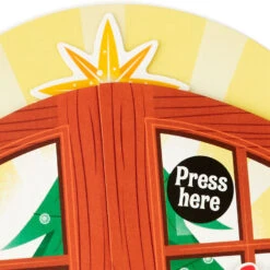 Hallmark Cat Destroying Tree Funny Musical Pop-Up Christmas Card -Hallmark Gift Shop Cat Destroying Tree Funny Musical PopUp Christmas 899XOC1061 05