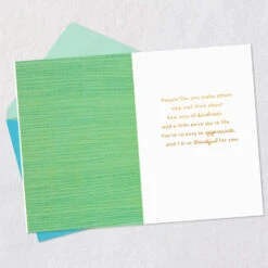 Hallmark You're So Easy To Appreciate Thank You Card -Hallmark Gift Shop Cat in Sunny Window Thank You Card 659T2281 03