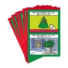 Hallmark Decorating When You Have Pets Funny Christmas Cards, Pack Of 6 -Hallmark Gift Shop Cat or Dog Holiday Tree Funny Christmas Cards Pack 5XXH2356 01