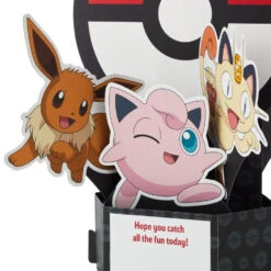 Hallmark Pokémon Catch All The Fun 3D Pop-Up Card -Hallmark Gift Shop Catch All the Fun Pokemon 3D PopUp Card 899WDR1277 05