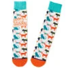 Hallmark Everyday Is Caturday Funny Crew Socks -Hallmark Gift Shop Caturday Cat Illustrations Novelty Crew Socks 1SOX2080 01