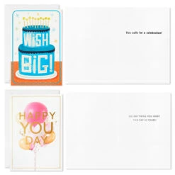 Hallmark Colorful Classic Boxed All-Occasion Cards Assortment, Pack Of 12 -Hallmark Gift Shop Celebrate Assorted Boxed AllOccasion Cards 3EDX1204 03