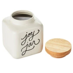 Hallmark Ceramic Joy Jar And Notepad, Set Of 2 -Hallmark Gift Shop Ceramic Joy Jar and Note Pad 1SNN1080 02
