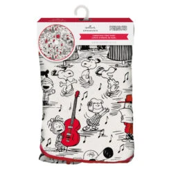 Peanuts® Fabric Hallmark Tree Skirt, 48" -Hallmark Gift Shop Charlie Brown Christmas Fabric Tree Skirt 3HCM4878 08