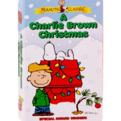 Peanuts® A Charlie Brown Christmas Retro Video Cassette Case Hallmark Ornament -Hallmark Gift Shop Charlie Brown Christmas VHS Movie Ornament 3HCM4874 06