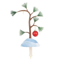 Hallmark The Peanuts® Gang A Charlie Brown Christmas Ornament And Stocking Hanger -Hallmark Gift Shop Charlie Brown Tree Keepsake OrnamentStocking Hanger 1QSB6299 06