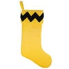 Hallmark The Peanuts® Gang Charlie Brown Stocking -Hallmark Gift Shop Charlie Brown Yellow and Black Keepsake Stocking 1QSB6307 01