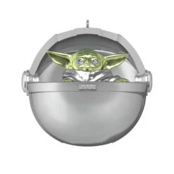 Hallmark Disney 100 Years Of Wonder Star Wars™ And Marvel Heroes Ornaments, Set Of 4 -Hallmark Gift Shop Chewie Grogu Black Panther Spiderman Keepsake Ornaments 5499QXI7447 03