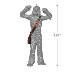 Hallmark Disney 100 Years Of Wonder Star Wars™ And Marvel Heroes Ornaments, Set Of 4 -Hallmark Gift Shop Chewie Grogu Black Panther Spiderman Keepsake Ornaments 5499QXI7447 08