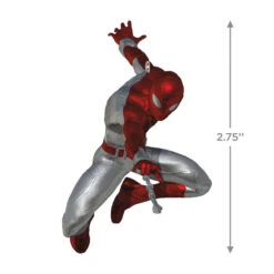 Hallmark Disney 100 Years Of Wonder Star Wars™ And Marvel Heroes Ornaments, Set Of 4 -Hallmark Gift Shop Chewie Grogu Black Panther Spiderman Keepsake Ornaments 5499QXI7447 11