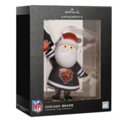 NFL Chicago Bears Santa Fan Hallmark Ornament -Hallmark Gift Shop Chicago Bears Santa Fan Christmas Ornament 1OSL2578 08