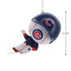 Hallmark MLB Chicago Cubs™ Bobblehead Ornament -Hallmark Gift Shop Chicago Cubs Bobblehead Christmas Ornament 1OSL2438 03