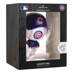 Hallmark MLB Chicago Cubs™ Bobblehead Ornament -Hallmark Gift Shop Chicago Cubs Bobblehead Christmas Ornament 1OSL2438 04