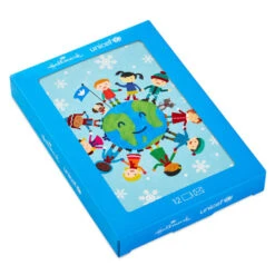 Hallmark UNICEF Peace, Joy And Friendship Around The World Boxed Christmas Cards, Pack Of 12